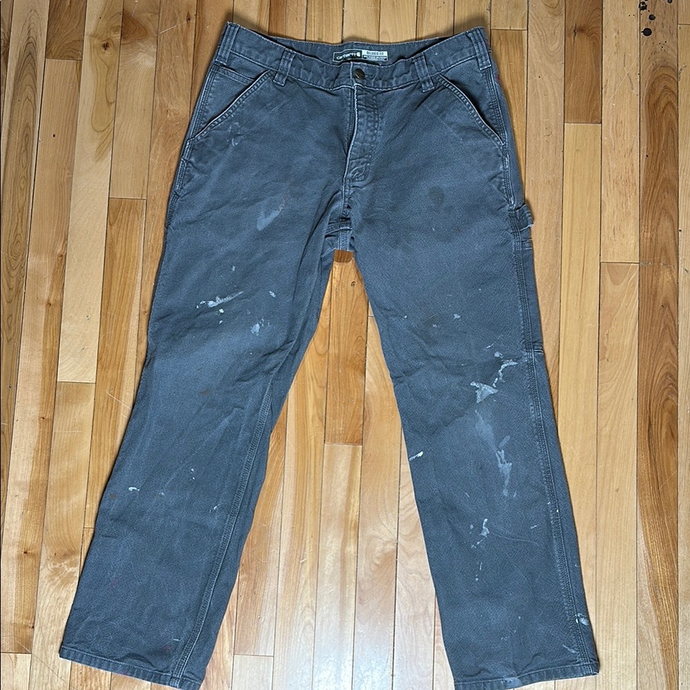 Gray carhartt Work Pants